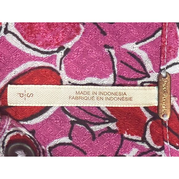 Free People Brunch a Bunch Floral Tunic/Blouse S - Picture 5 of 6